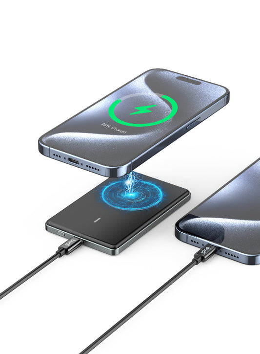 budi - Ultra-Thin 5000mAh
20W PD+Wireless Powerbank