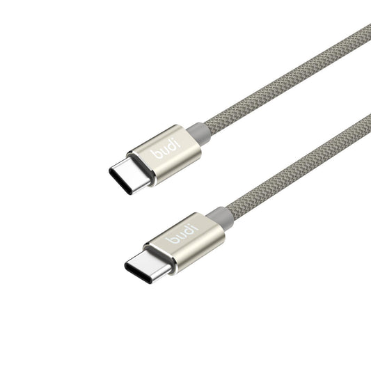budi - PD 65w Type-C Braided Nylon Charging Cable