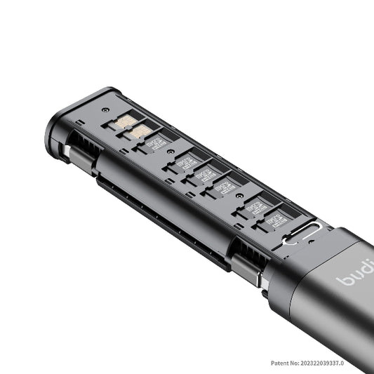 budi - Battery Charger
& 20w PD Power Bank(18650) batteries