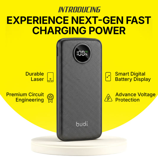 budi - Slim 10,000mAh Powerbank