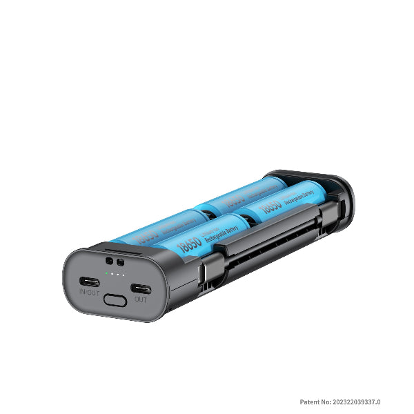 budi Battery Charger & 20w PD Power Bank(18650) batteries β view 5