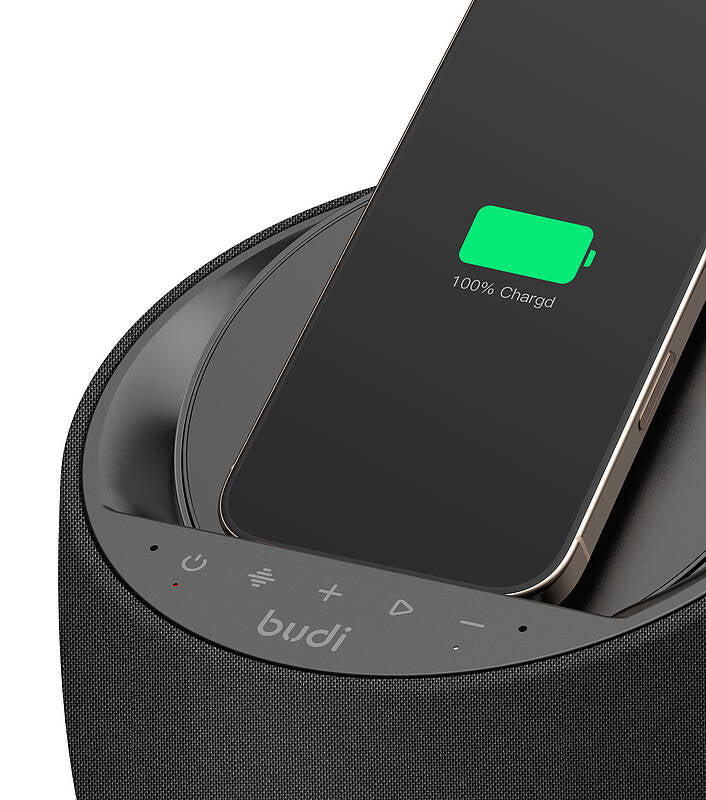 budi - Speaker with Magsafe+ Wireless Charging Stand