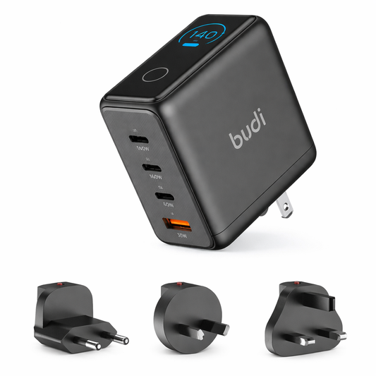 budi - AI GaN 140W Digital Plug