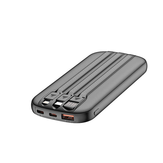budi - 10,000mAh Powerbank with Built in Cables