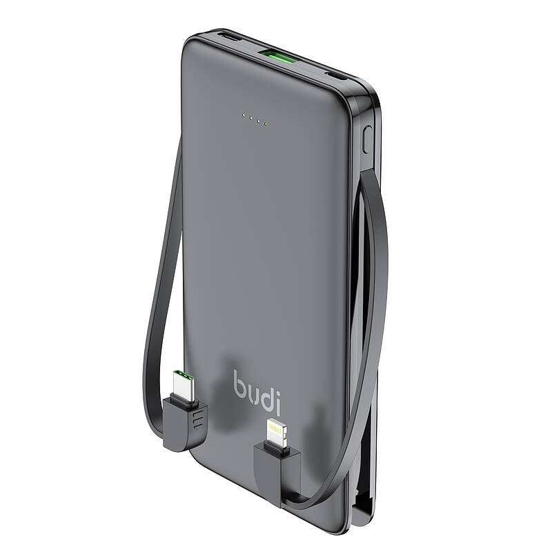 budi - Powerbank with Built in Cables