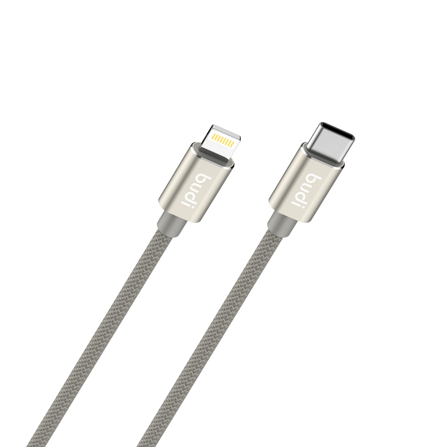 budi - PD 27w Lightning Braided Nylon Charging Cable