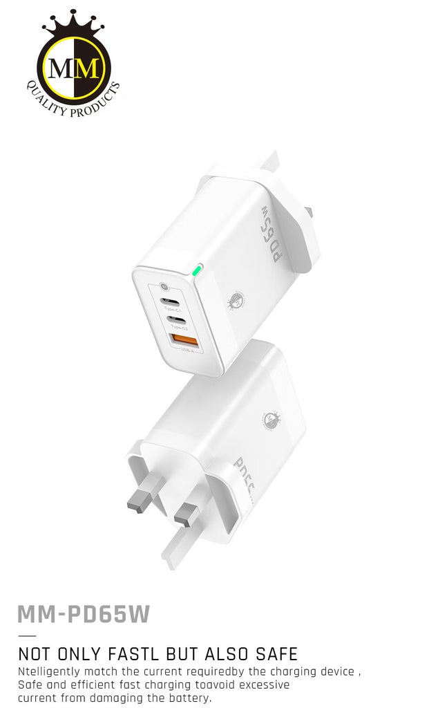 budi - PD65 Home Charger(3 Pin Plug)