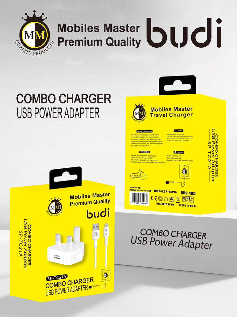 budi - USB-A Home Plug(UK)