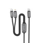 budi - Dual Lightning/Type-C Charging Cable