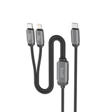 budi - Dual Lightning/Type-C Charging Cable