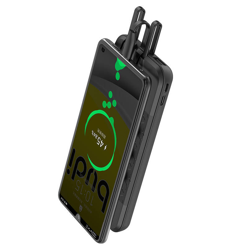 budi - Stick Pad Powerbank with Built in Cables