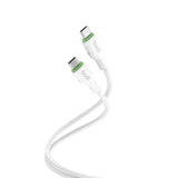 budi - USB-C to USB-C/Lightning PD 65W Cable