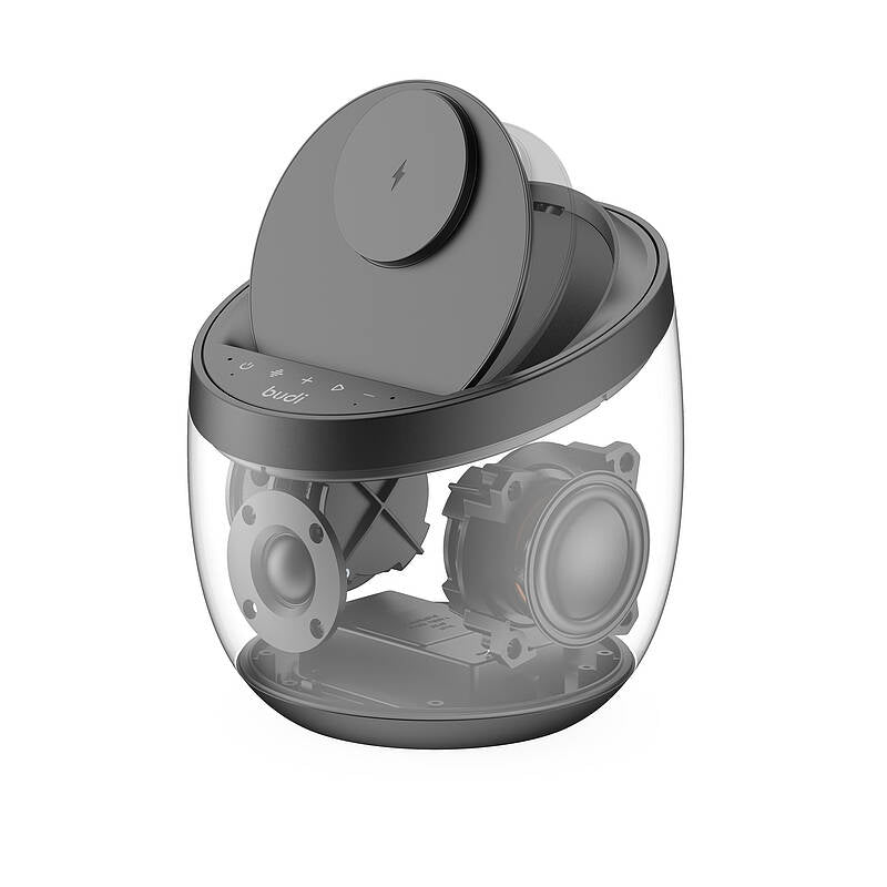budi - Speaker with Magsafe+ wirless charging Stand