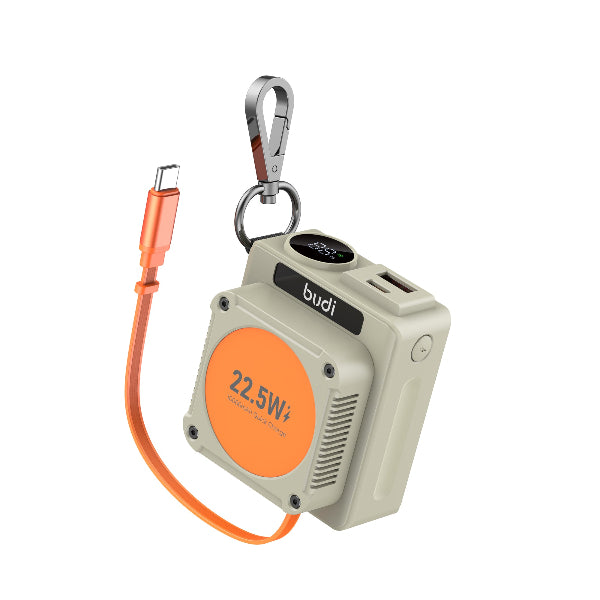 budi - Powerbank with Retractable Type C Cable