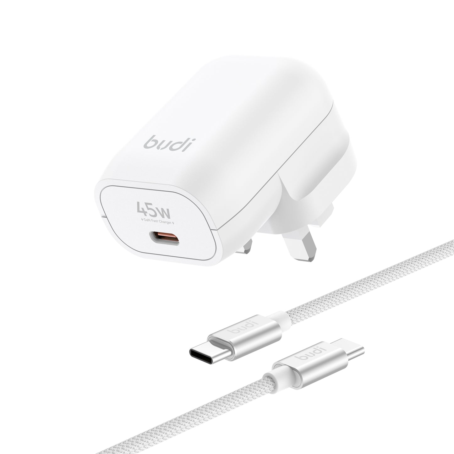 budi - 45W UK Plug & Charger