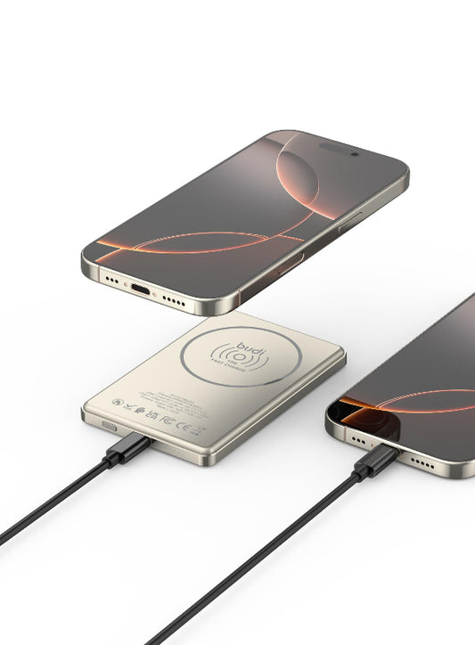 budi - Ultra-Thin 5000mAh
20w Wireless Powerbank