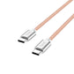 budi - Type C to Type C braided Charging Cable