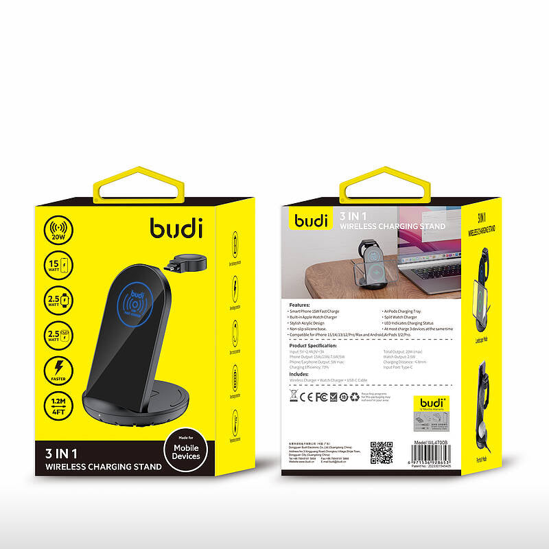 budi - 3 in 1 Wireless Stand