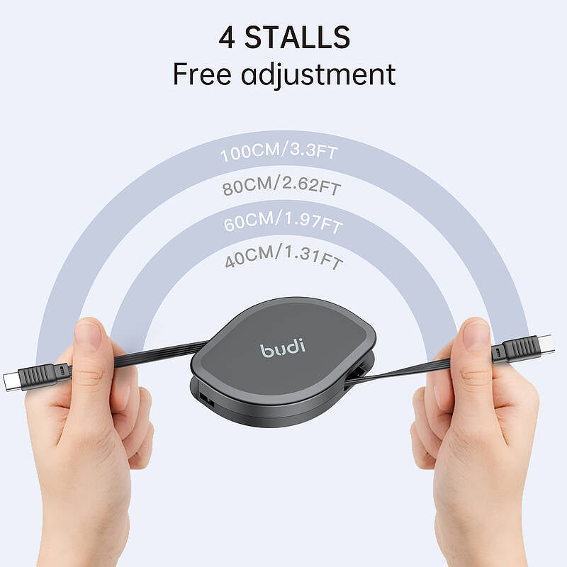 budi - 3 in 1 Retractable Cable