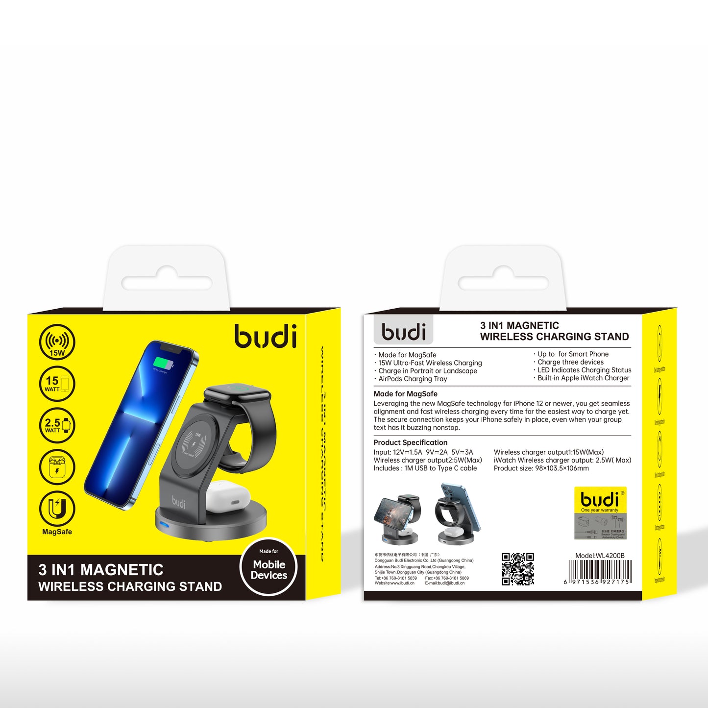 budi - 3 in 1 Wireless Stand 4