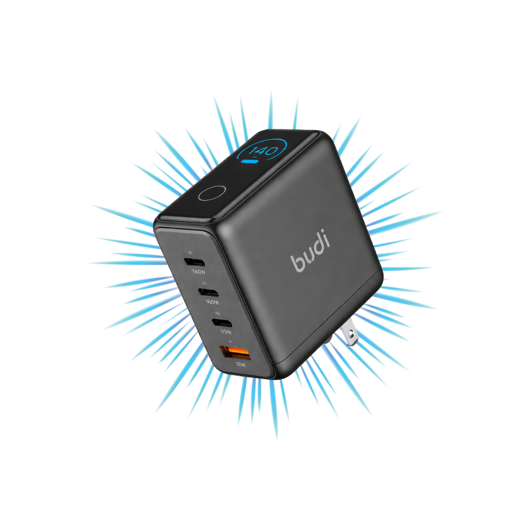 budi - AI GaN 140W Digital Plug