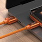 budi - Cosmic Orange USB-A to Type-C Charging Cable
