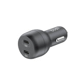 budi - 40W DUAL PD CAR CHARGER + Charger