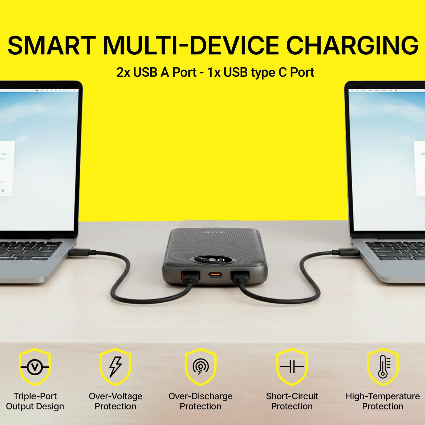 budi - Slim 10,000mAh Powerbank