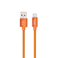 budi - Cosmic Orange USB-A to Type-C Charging Cable