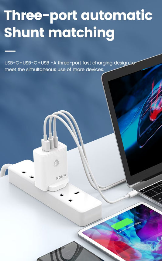 budi - PD65 Home Charger(3 Pin Plug)