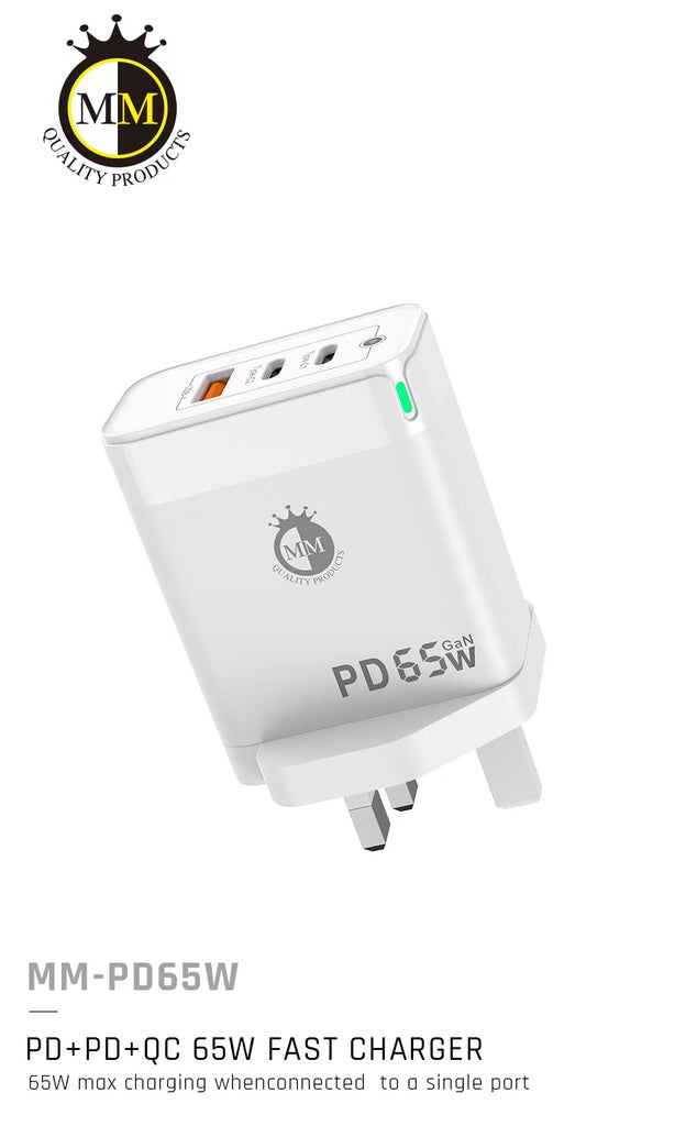 budi - PD65 Home Charger(3 Pin Plug)