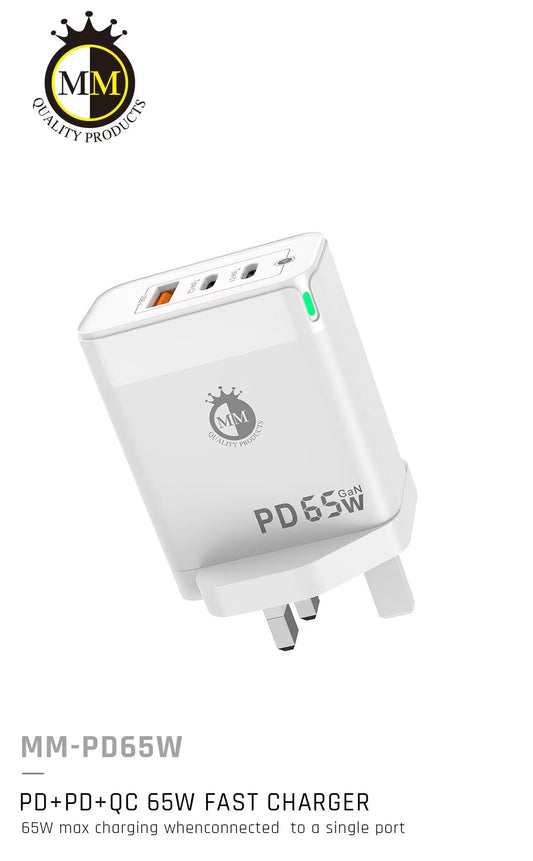 budi - PD65 Home Charger(3 Pin Plug)