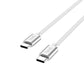 budi - Type C to Type C braided Charging Cable