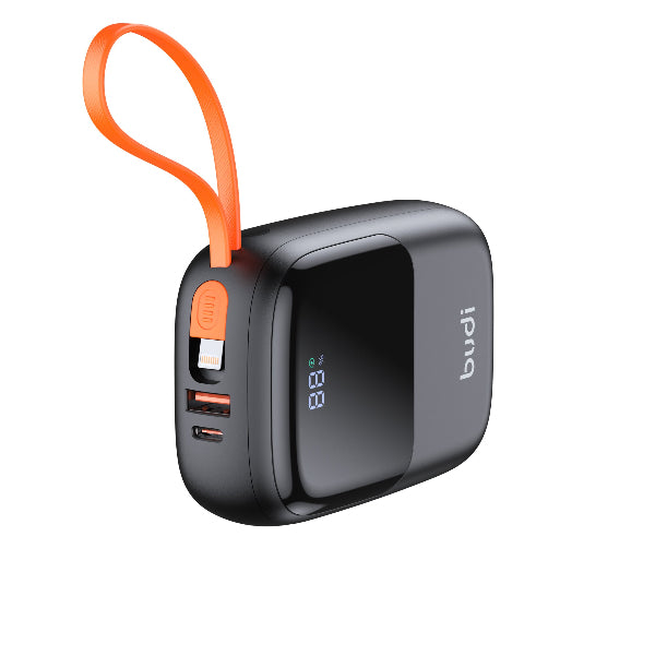 budi - Power Bank Equipped Dual Cable Fast Charging