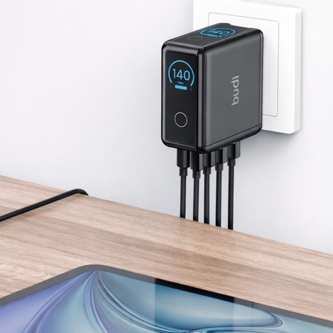 budi - AI GaN 140W Digital Plug