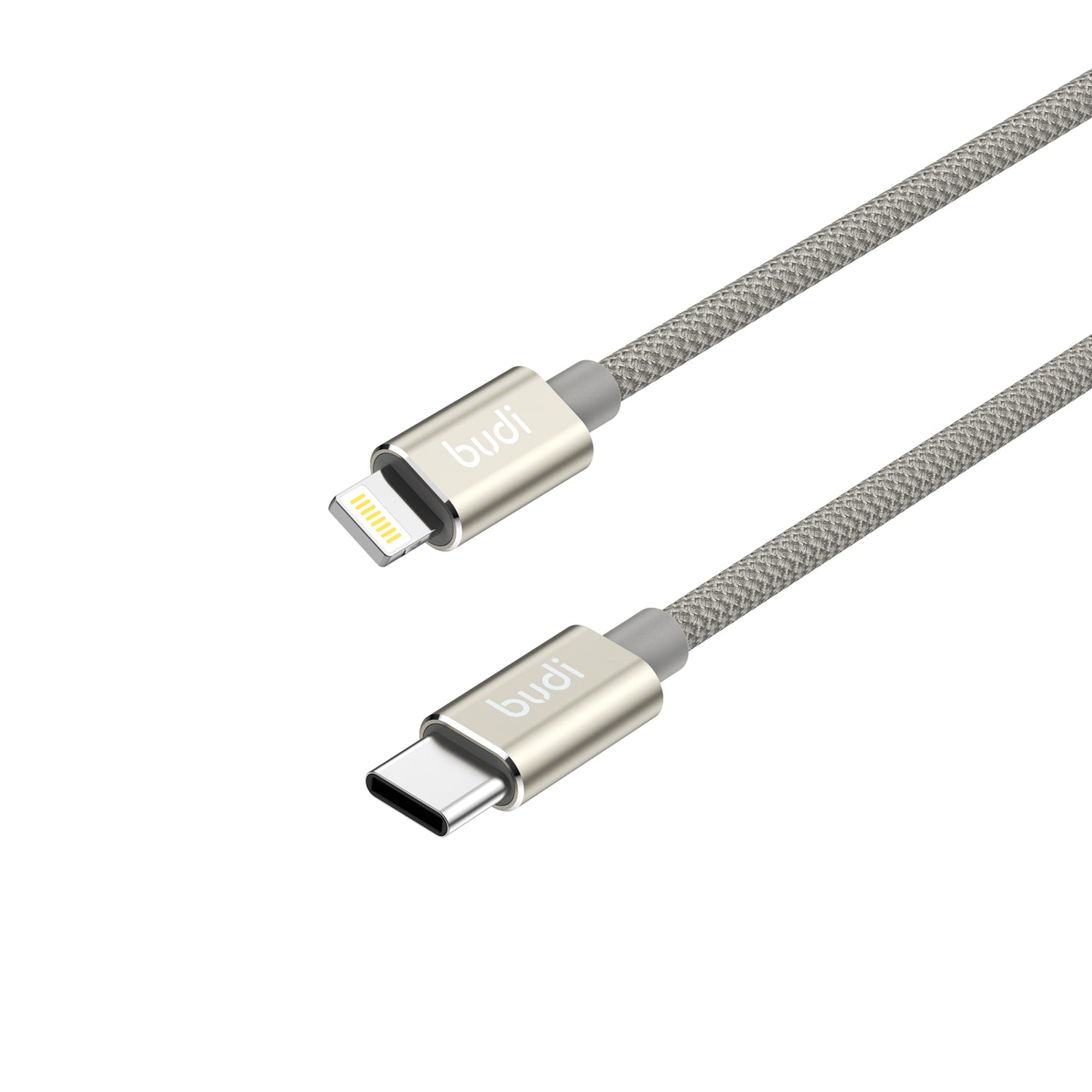 budi - PD 27w Lightning Braided Nylon Charging Cable