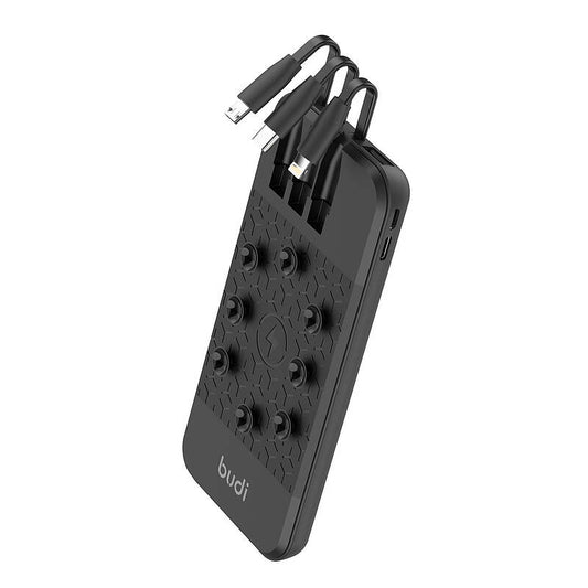budi - Stick Pad Powerbank with Built in Cables