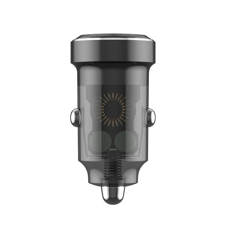 budi - 30w PD & QC CAR CHARGER Transparent Design