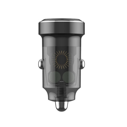 budi - 30w PD & QC CAR CHARGER Transparent Design