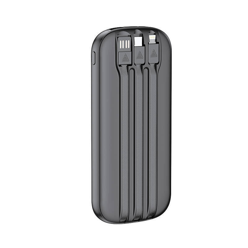 budi - 10,000mAh Powerbank with Built in Cables