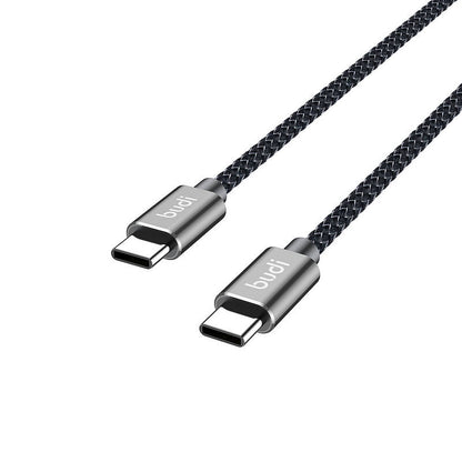 budi - Type C to Type C braided Charging Cable