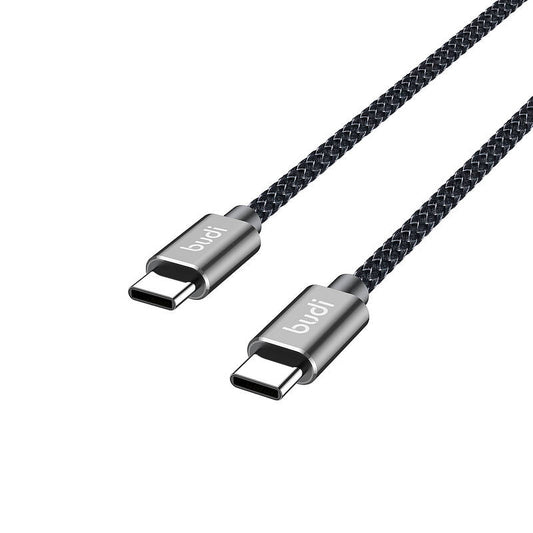 budi - Type C to Type C braided Charging Cable