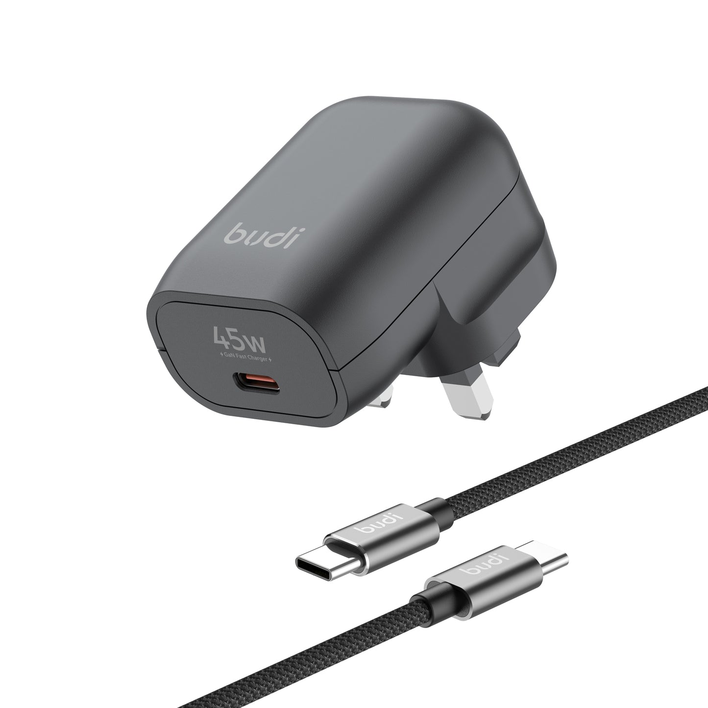 budi - 45W UK Plug and Premium Charger