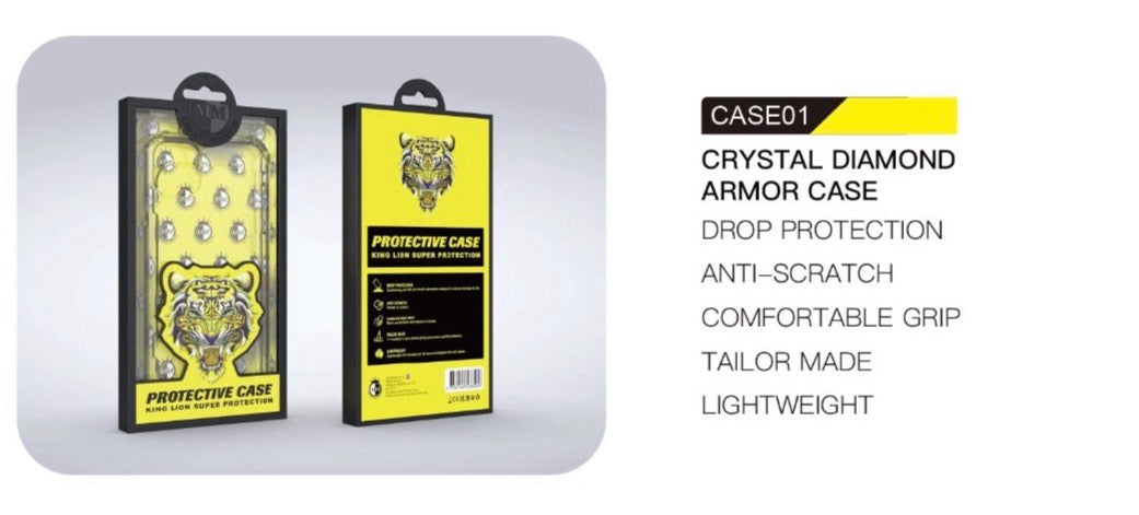 budi - MM Lion Anti-Shock Phone Clear Case