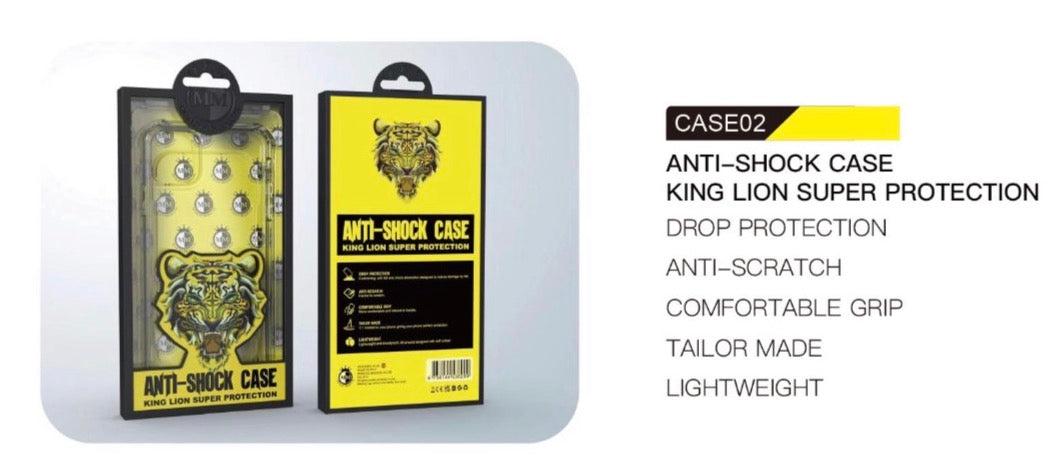 budi - MM Lion Anti-Shock Phone Clear Case
