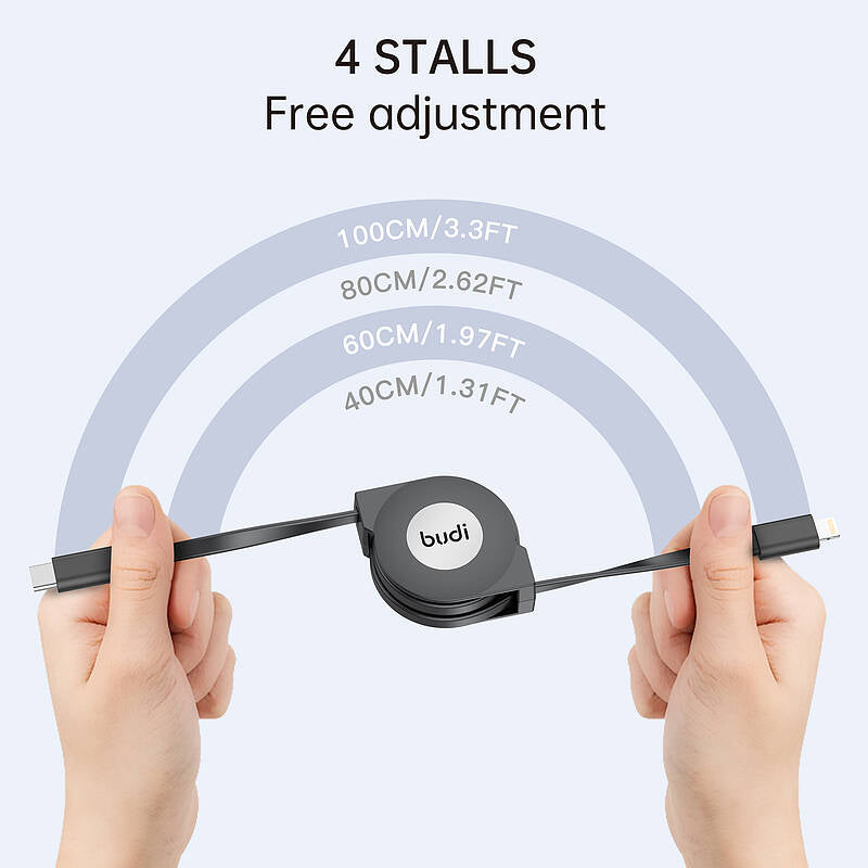 budi - Retractable Lightning Cable
