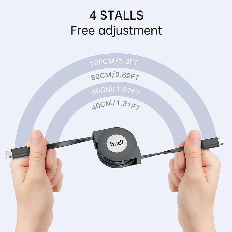 budi - Retractable Type-C Cable