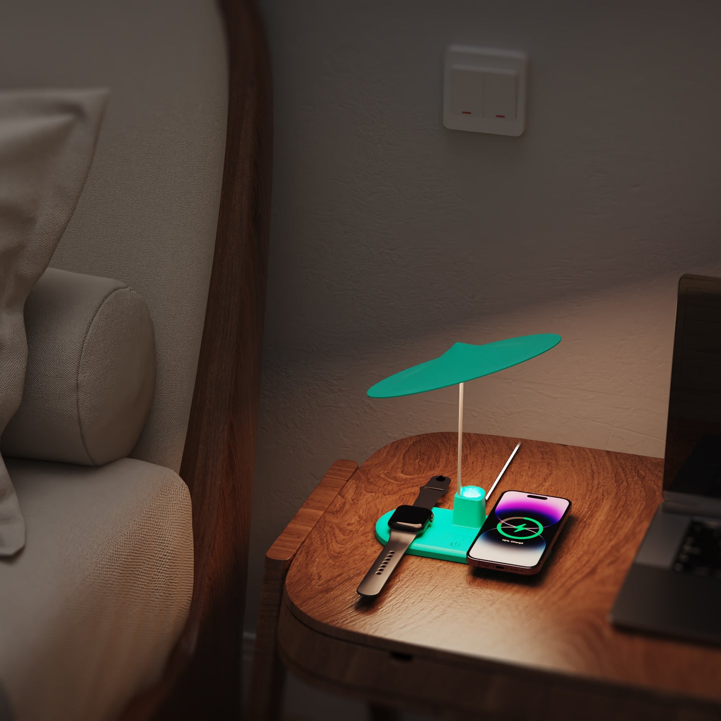 budi - Night Light Charging Station