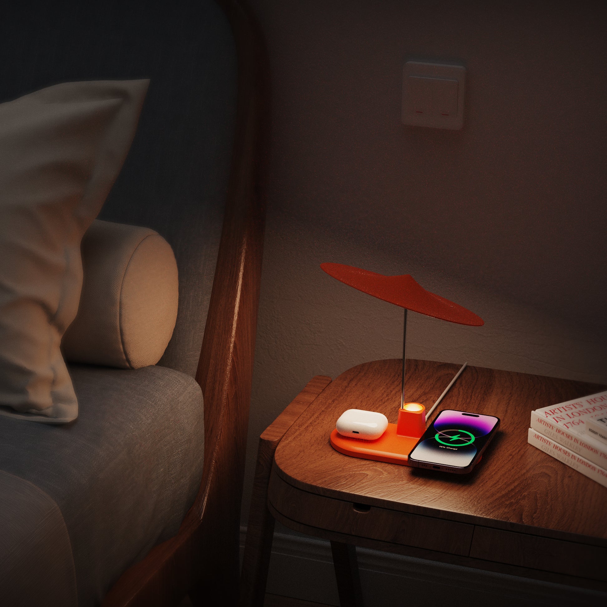 budi - Night Light Charging Station