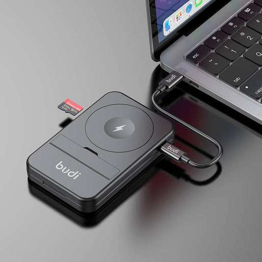budi - Wireless Charger + Cable Storage